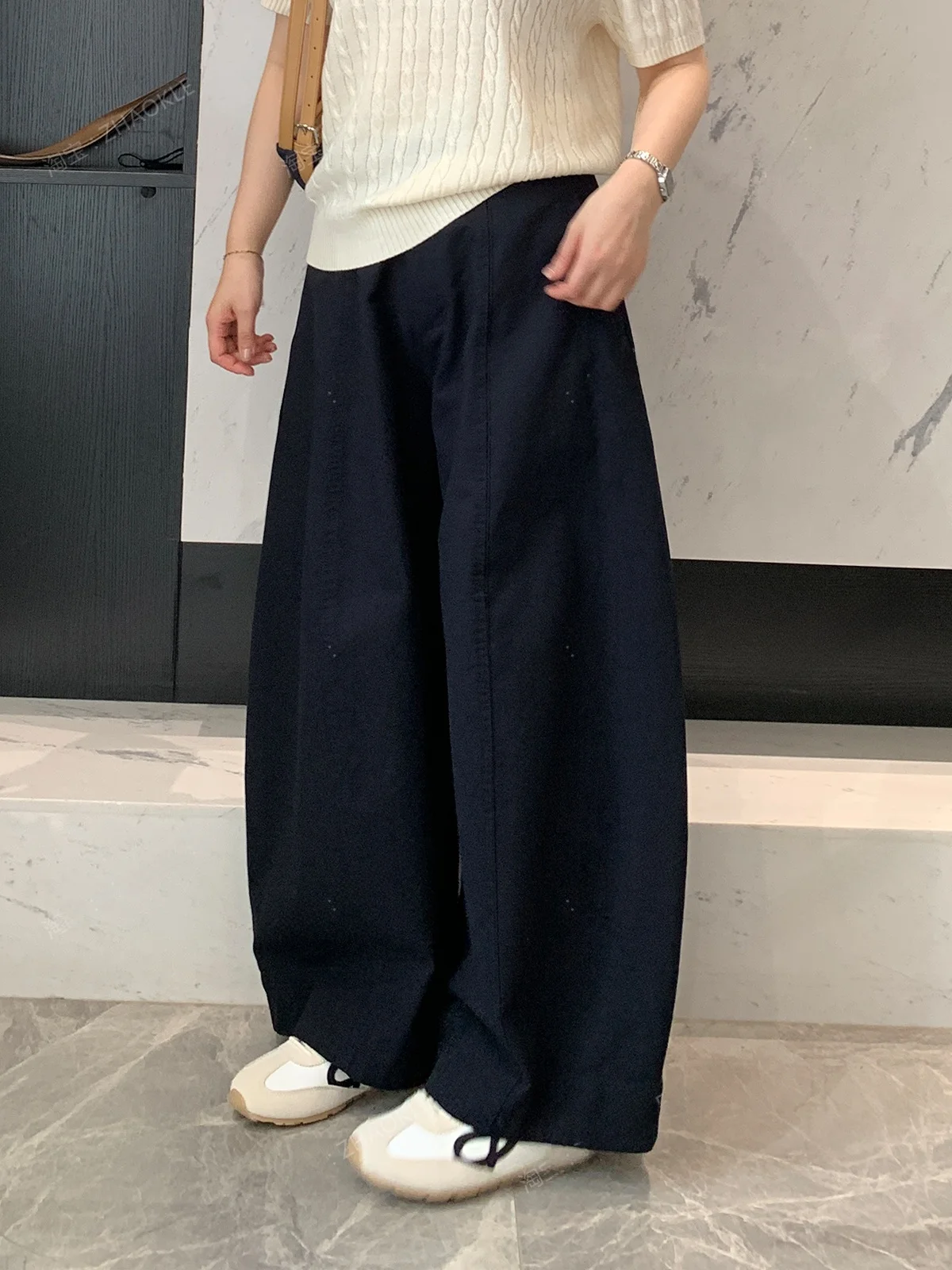 High Waist Wide Leg Pants Casual Trousers Crisp Old Money Style Commute Fashion Spring 2026 Design Sense Large Pockets
High Waist Wide Leg Pants Casual Trousers Crisp Old Money Style Commute Fashion Spring 2026 Design Sense Large Pockets