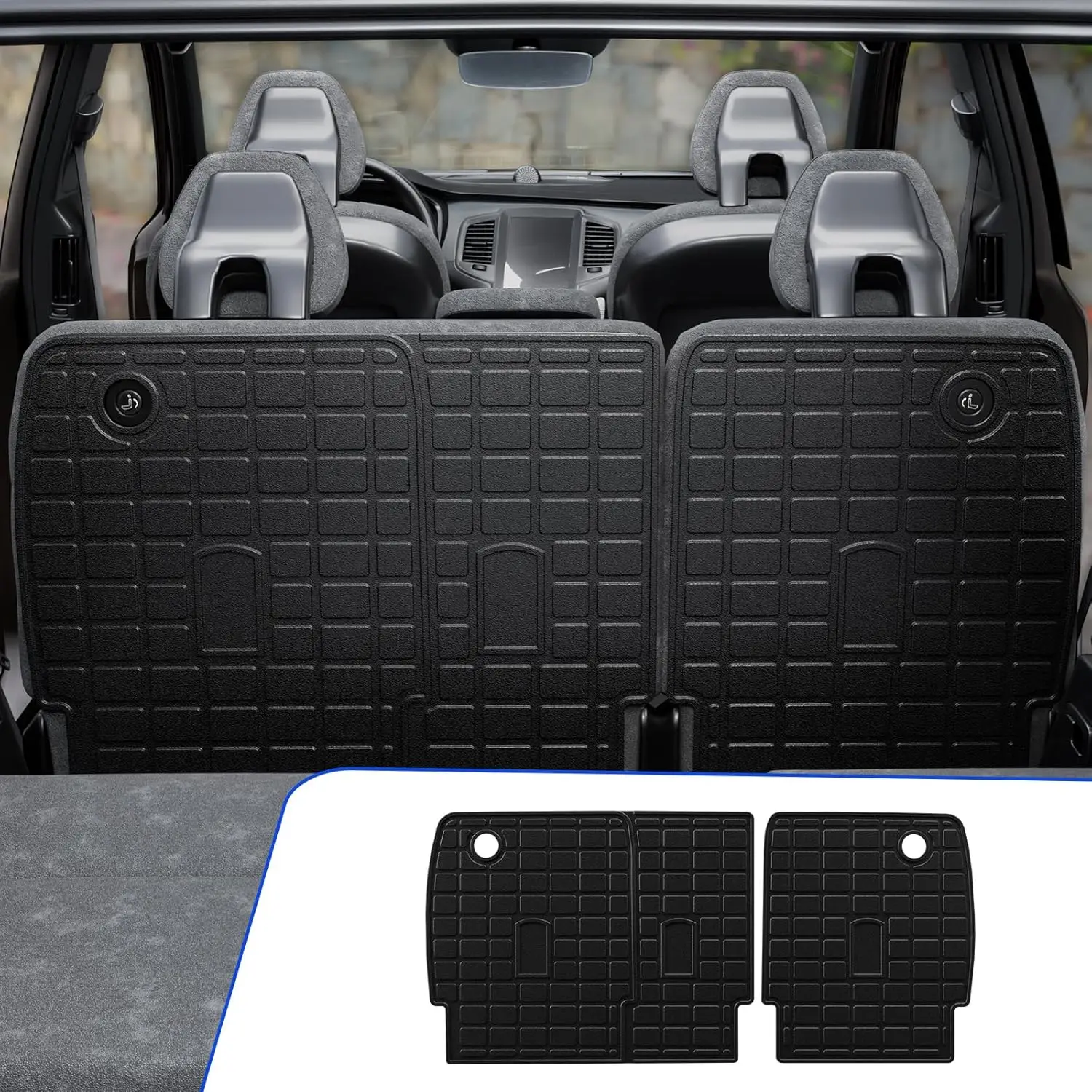 Back Seat Protector for 2022-2026 Nissan Pathfinder 7&8 Seats, All-Weather Kick Mats & Cargo Liner Accessories
Back Seat Protector for 2022-2026 Nissan Pathfinder 7&8 Seats, All-Weather Kick Mats & Cargo Liner Accessories