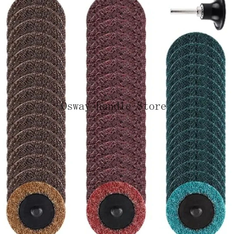 100 pieces 3" Scour Quick Change Sanding Disc Coarse to Fine Surface Conditioning Disc
100 pieces 3" Scour Quick Change Sanding Disc Coarse to Fine Surface Conditioning Disc