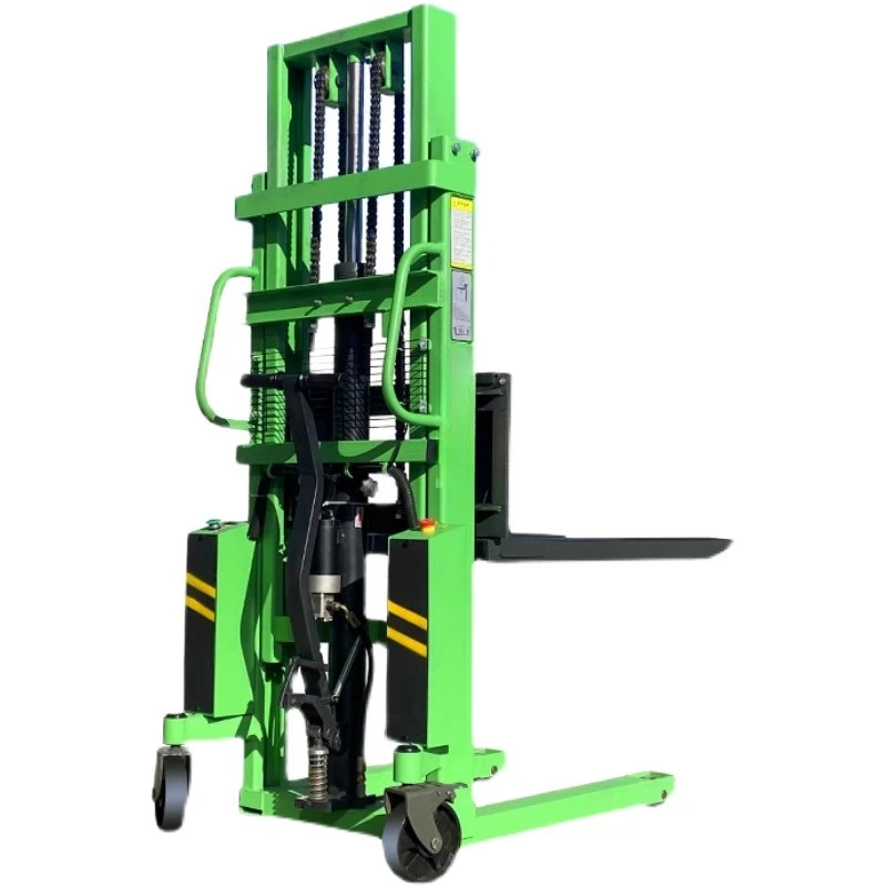 Semi-electric flashlight dual-purpose stacker forklift hydraulic lift loading and unloading truck battery tray lift
Semi-electric flashlight dual-purpose stacker forklift hydraulic lift loading and unloading truck battery tray lift