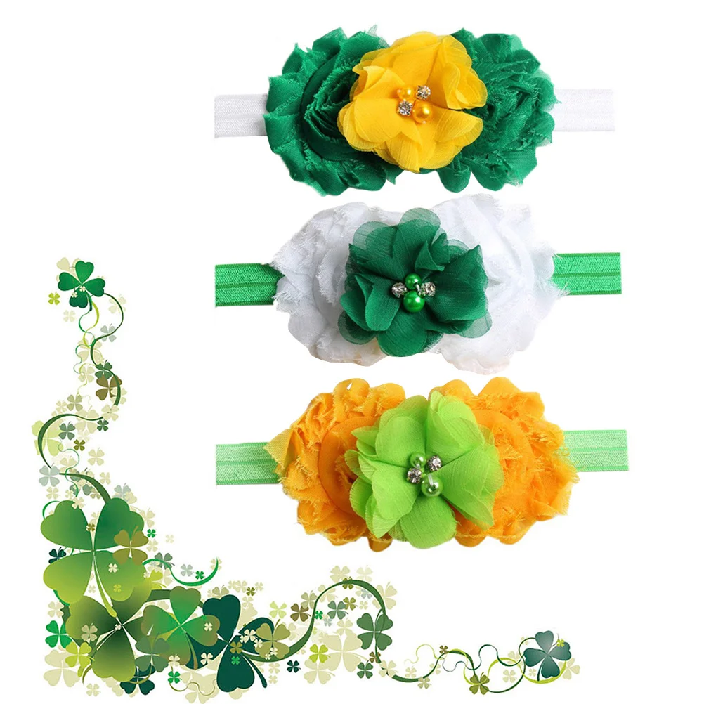3 шт., эластичная повязка на голову с цветком, аксессуары для волос, очаровательная детская повязка для волос для маленьких девочек, праздничное платье, детские аксессуары для волос 
3 шт., эластичная повязка на голову с цветком, аксессуары для волос, очаровательная детская повязка для волос для маленьких девочек, праздничное платье, детские аксессуары для волос