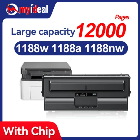 12k New 166A W1660A Compatible Toner Cartridge for HP Laser 1008a 1008w MFP 1188pnw 1188a 1188w 1188nw MFP1136w with chip