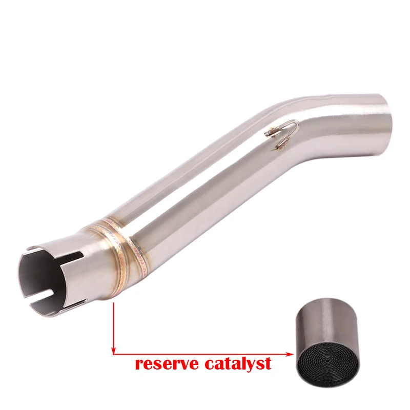 Slip on 51MM Motorcycle Exhaust Pipe Connection Mid Pipe Middle Connecting Tube Stainless Steel For VOGE LX500-A 500DS All Years
Slip on 51MM Motorcycle Exhaust Pipe Connection Mid Pipe Middle Connecting Tube Stainless Steel For VOGE LX500-A 500DS All Years