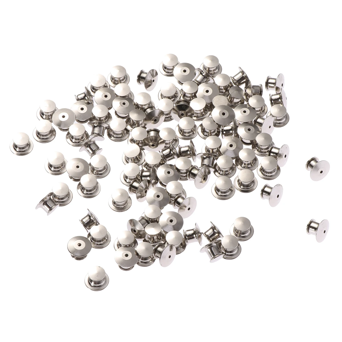 100 Pcs Double Sided Stainless Steel Rivets Flattened Pin Lock for Caps Rust Resistant Metal Nails Decoration Accessories
100 Pcs Double Sided Stainless Steel Rivets Flattened Pin Lock for Caps Rust Resistant Metal Nails Decoration Accessories