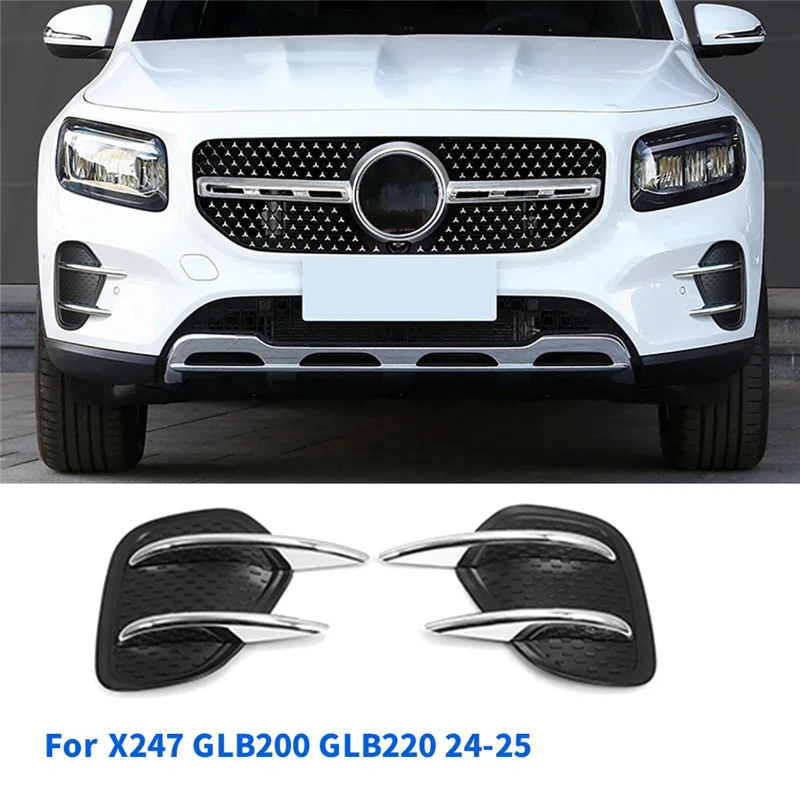 High Quality 1Pair Front Bumper Splitter Trim Cover For Mercedes Benz X247 Glb200 Glb220 24-25 Fog Lamp Air Knife Lip Spoiler Co
High Quality 1Pair Front Bumper Splitter Trim Cover For Mercedes Benz X247 Glb200 Glb220 24-25 Fog Lamp Air Knife Lip Spoiler Co