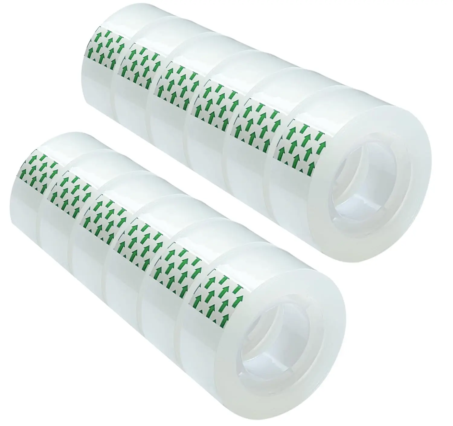 12 Rolls Clear Tape Refills, Transparent Tape Roll for Office Home School, 3/4-Inch x 1000 Inch, Easy Refill
12 Rolls Clear Tape Refills, Transparent Tape Roll for Office Home School, 3/4-Inch x 1000 Inch, Easy Refill