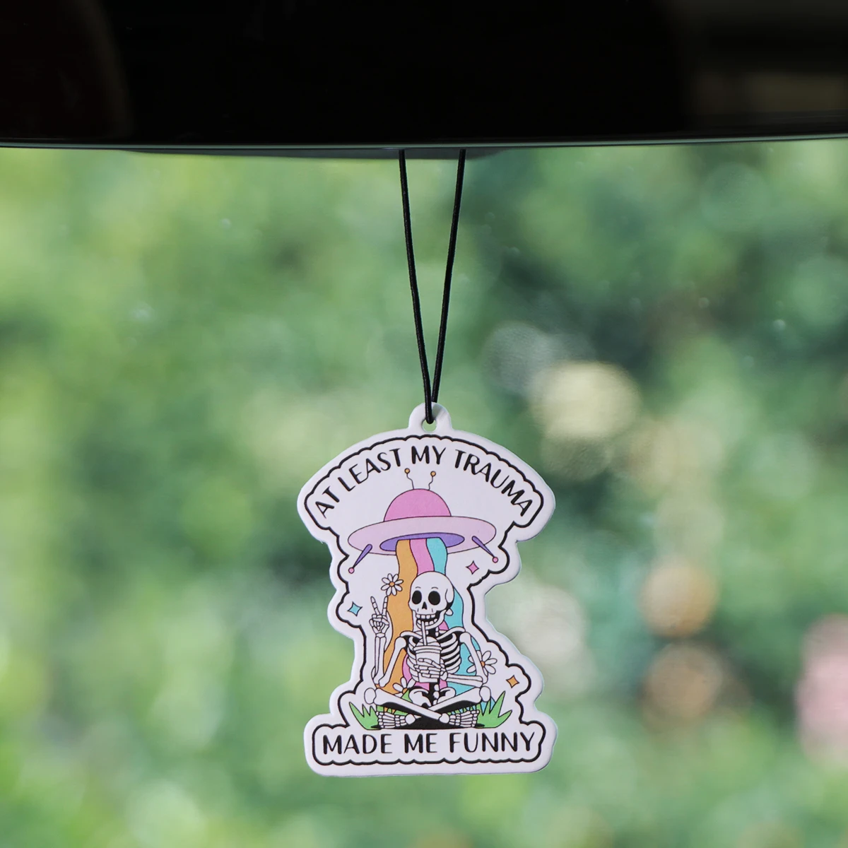 Rainbow UFO Car Aromatherapy Tablets Hanging Fragrance Card Skeleton Air Freshener Home Car Pendant Decoration
Rainbow UFO Car Aromatherapy Tablets Hanging Fragrance Card Skeleton Air Freshener Home Car Pendant Decoration
