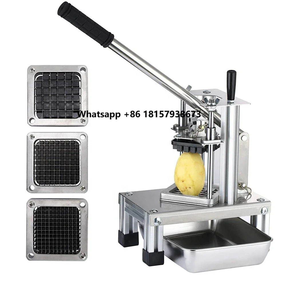 Stainless Steel Potato Slicer Cutter French Fries Cutting Machine Hand Pressed Potatoes Chips Strip Chopper Maker Kitchen Gadget
Stainless Steel Potato Slicer Cutter French Fries Cutting Machine Hand Pressed Potatoes Chips Strip Chopper Maker Kitchen Gadget