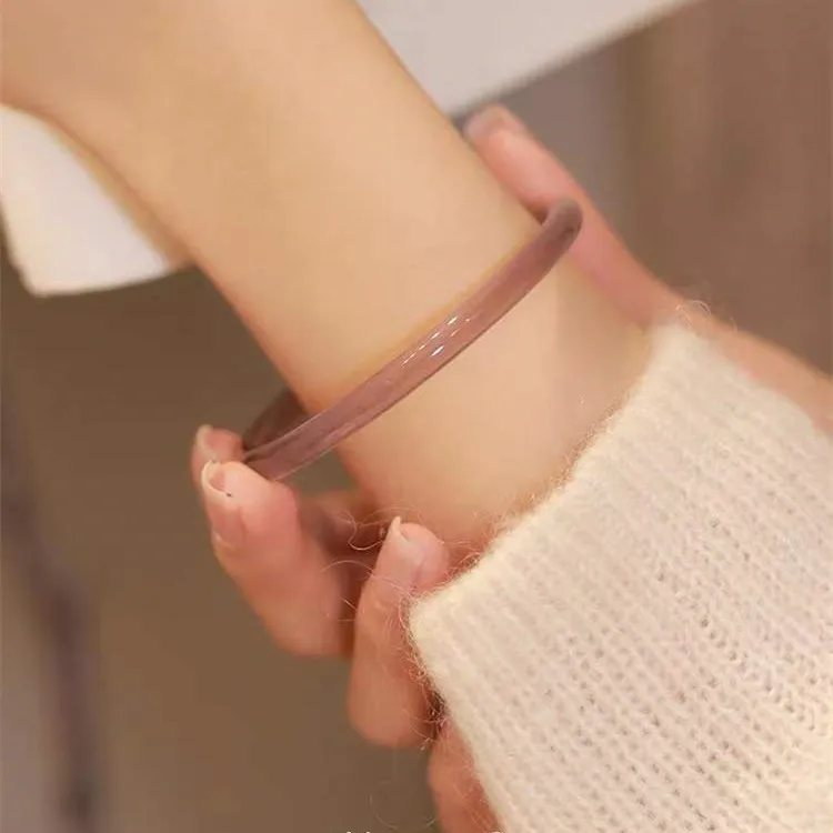 Brazil Gao Bing Emperor Purple Chalcedony Bracelet Light Purple Agate Women's Beauty Jingle Bracelet Jewelry Gift Bracelet
Brazil Gao Bing Emperor Purple Chalcedony Bracelet Light Purple Agate Women's Beauty Jingle Bracelet Jewelry Gift Bracelet