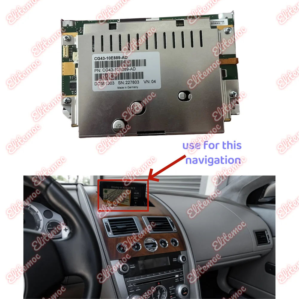 LCD Display for Aston Martin Virage DB9 V12 V8 Vantage Rapide S Head Unit Navigation Satellite Screen Replacement
LCD Display for Aston Martin Virage DB9 V12 V8 Vantage Rapide S Head Unit Navigation Satellite Screen Replacement