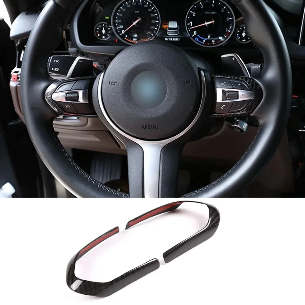 Real Carbon Fiber Car Steering Wheel Button Frame Trim For BMW F20 F22 F21 F30 F32 F33 F36 F06 F12 F13 X5 F15 X6 F16 M-Sport
Real Carbon Fiber Car Steering Wheel Button Frame Trim For BMW F20 F22 F21 F30 F32 F33 F36 F06 F12 F13 X5 F15 X6 F16 M-Sport