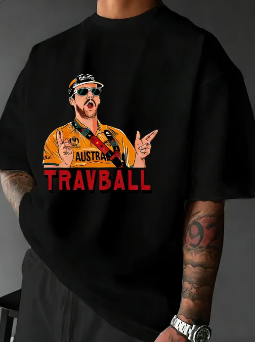 2026 New Spring/summer TravBall Picture Printed Cotton T-shirt Y2K Retro Casual Street Men's and Women's Short Sleeved T-shirt
2026 New Spring/summer TravBall Picture Printed Cotton T-shirt Y2K Retro Casual Street Men's and Women's Short Sleeved T-shirt