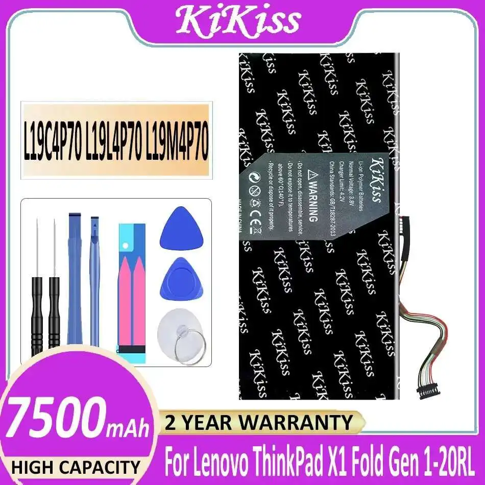 Аккумулятор L19C4P70 L19L4P70 L19M4P70 7500 мАч для ноутбука Lenovo Thinkpad X1 Fold Gen 1-20RL 1-20RK SB10T83126 SB10T83127 5B10W13884
Аккумулятор L19C4P70 L19L4P70 L19M4P70 7500 мАч для ноутбука Lenovo Thinkpad X1 Fold Gen 1-20RL 1-20RK SB10T83126 SB10T83127 5B10W13884