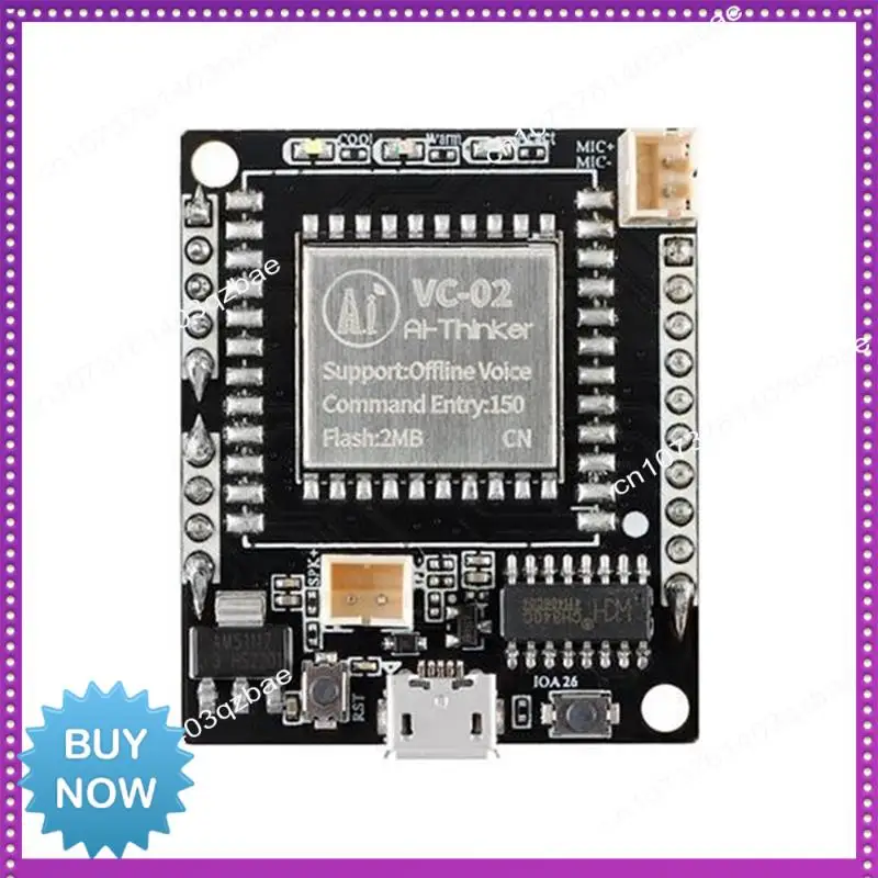 Горячая Ltem 2 шт. VC-02-Kit AI Интеллектуальная плата для разработки голоса с чистым автономным управлением VC02 Модуль управления речи в автономном режиме
Горячая Ltem 2 шт. VC-02-Kit AI Интеллектуальная плата для разработки голоса с чистым автономным управлением VC02 Модуль управления речи в автономном режиме