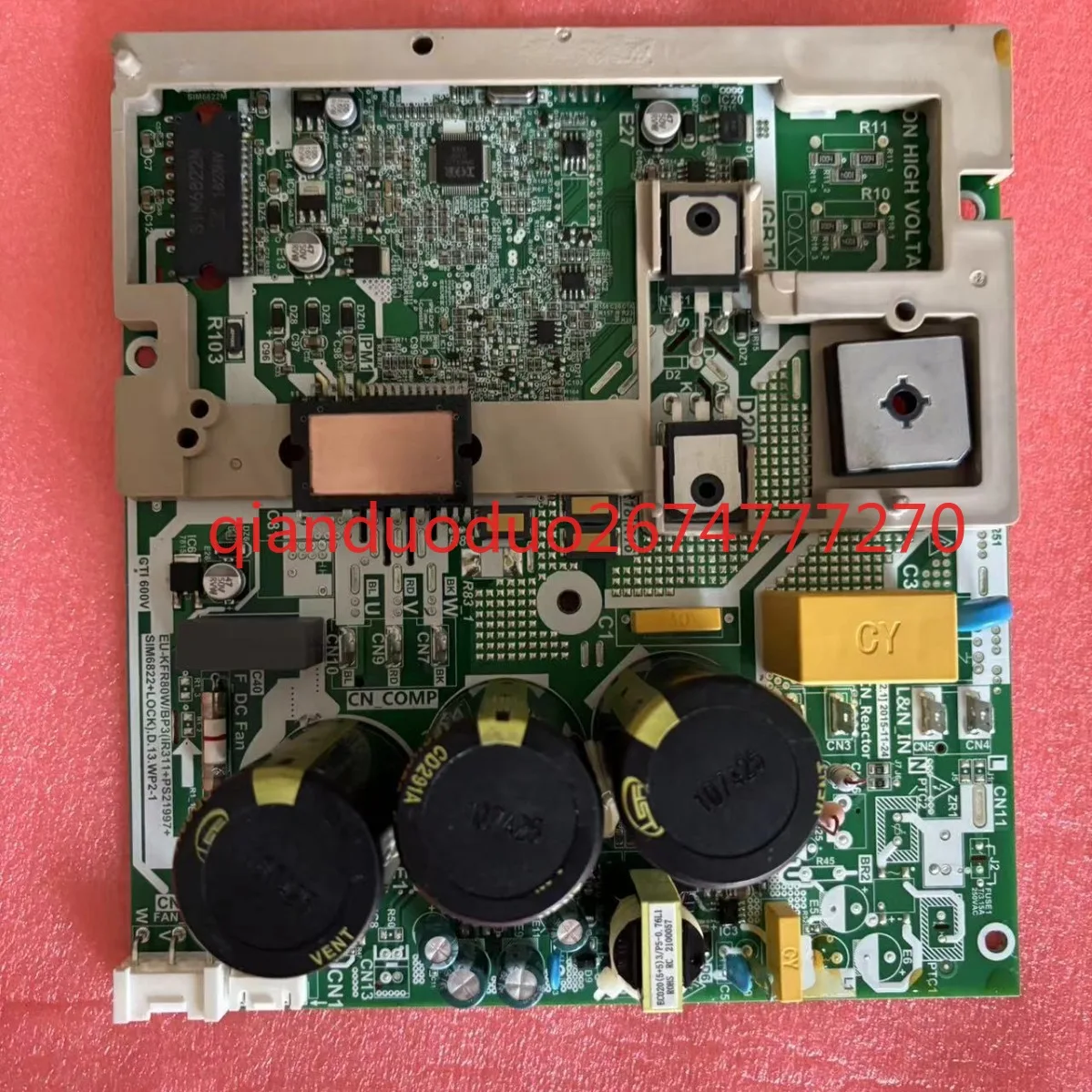 Suitable for US - 17122000028181 air conditioner main board AU-KFR80W/BP3N8-D30
Suitable for US - 17122000028181 air conditioner main board AU-KFR80W/BP3N8-D30