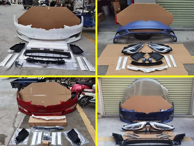 Car front bumper surround assembly guard plate Modified for Tesla models
Car front bumper surround assembly guard plate Modified for Tesla models