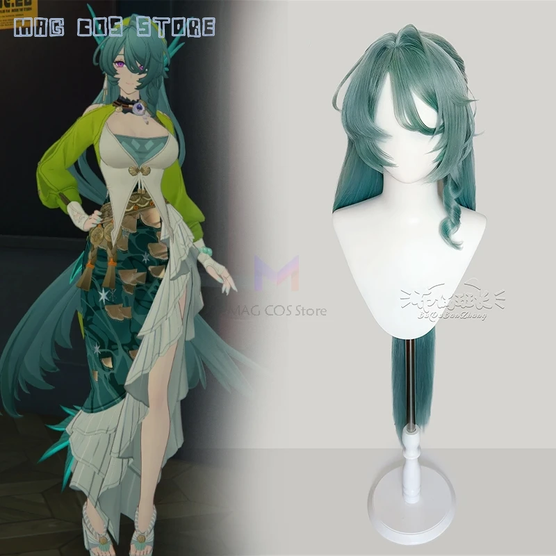 ZZZ Zenless Zone Zero Cecilia Cosplay Wig Green Color Heat Resistant Nature Women Hair Rose Net 130cm Long Hair Braid
ZZZ Zenless Zone Zero Cecilia Cosplay Wig Green Color Heat Resistant Nature Women Hair Rose Net 130cm Long Hair Braid