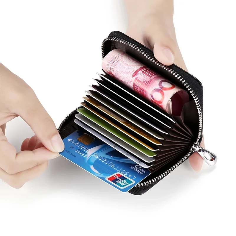 Zipper Credit Card Holder Wallet Leather Short Wallet Unisex Small Money Bag Coin Pocket Purse
Zipper Credit Card Holder Wallet Leather Short Wallet Unisex Small Money Bag Coin Pocket Purse