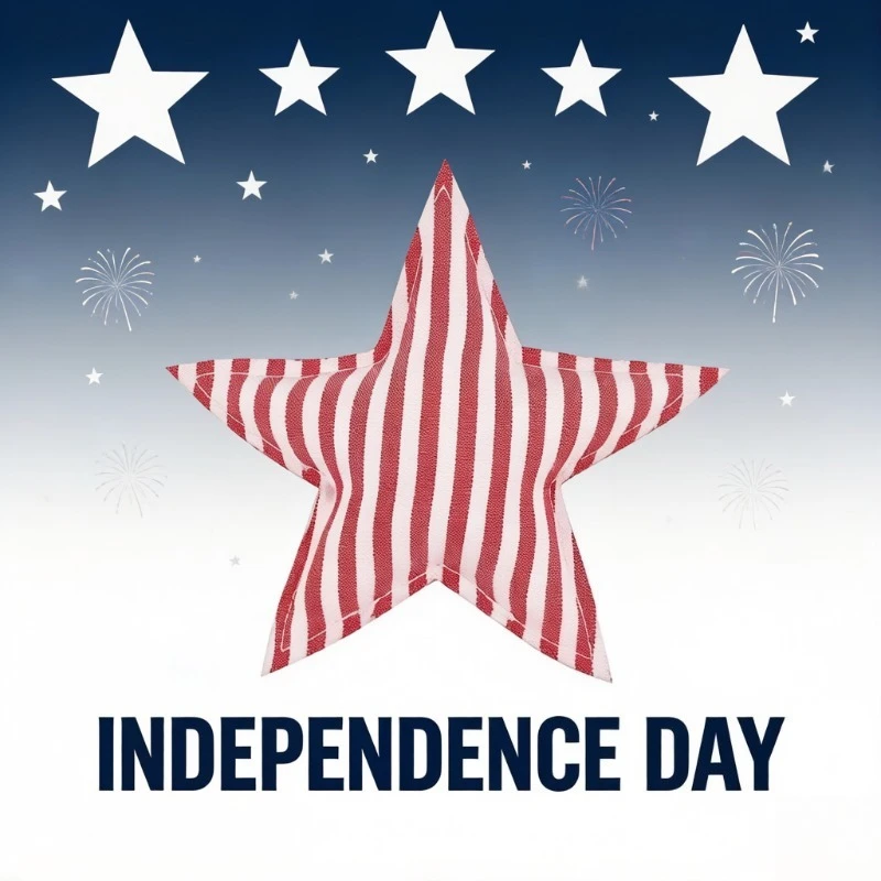 4th of July Five Pointed Star Stuffed Fabric Ornament Independence Day Holiday Party Home Decoration Festive Desktop Decor
4th of July Five Pointed Star Stuffed Fabric Ornament Independence Day Holiday Party Home Decoration Festive Desktop Decor