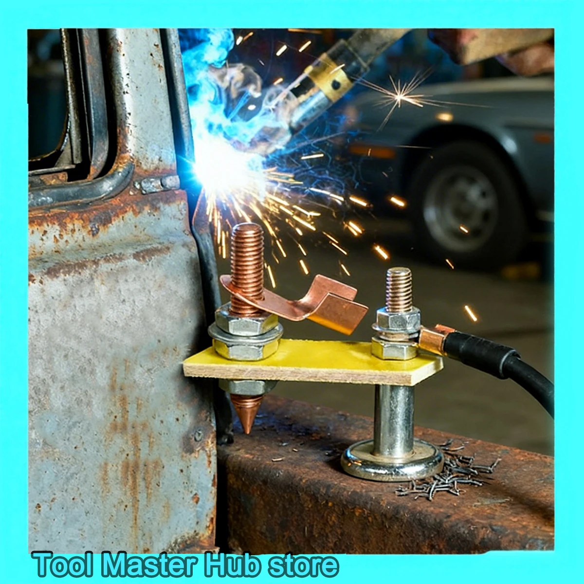 KINGSHAN Magnetic Ground Clamp for Welding with Magnet Head Heavy Duty Universal Welding Grounding Tool Metalwork Machine Repair
KINGSHAN Magnetic Ground Clamp for Welding with Magnet Head Heavy Duty Universal Welding Grounding Tool Metalwork Machine Repair