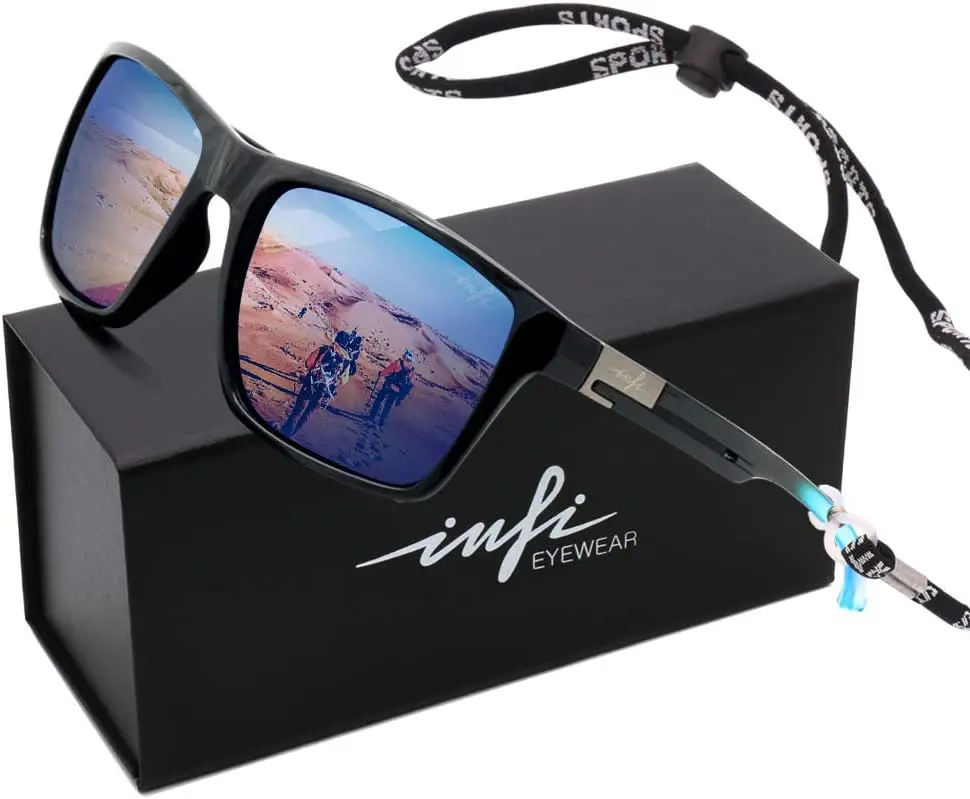 Men's Polarized Sports Sunglasses for Driving Running Golf UV Protection Square Frame Unisex
Men's Polarized Sports Sunglasses for Driving Running Golf UV Protection Square Frame Unisex
