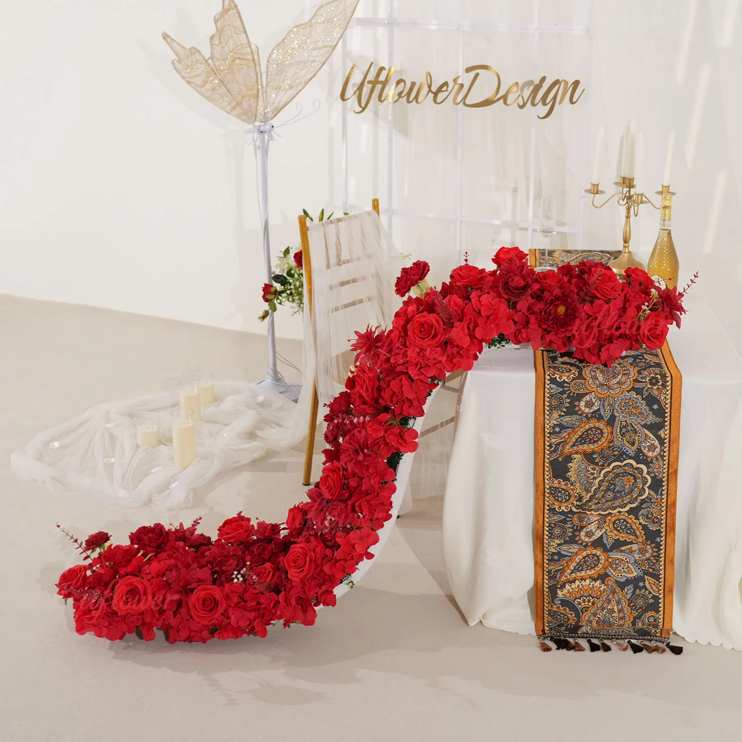 Uflower Роскошные Красные Розы Искусственный Цветок Ряд Свадьба День Рождения Украшения Подия Сцена Цветочный Фон
Uflower Роскошные Красные Розы Искусственный Цветок Ряд Свадьба День Рождения Украшения Подия Сцена Цветочный Фон