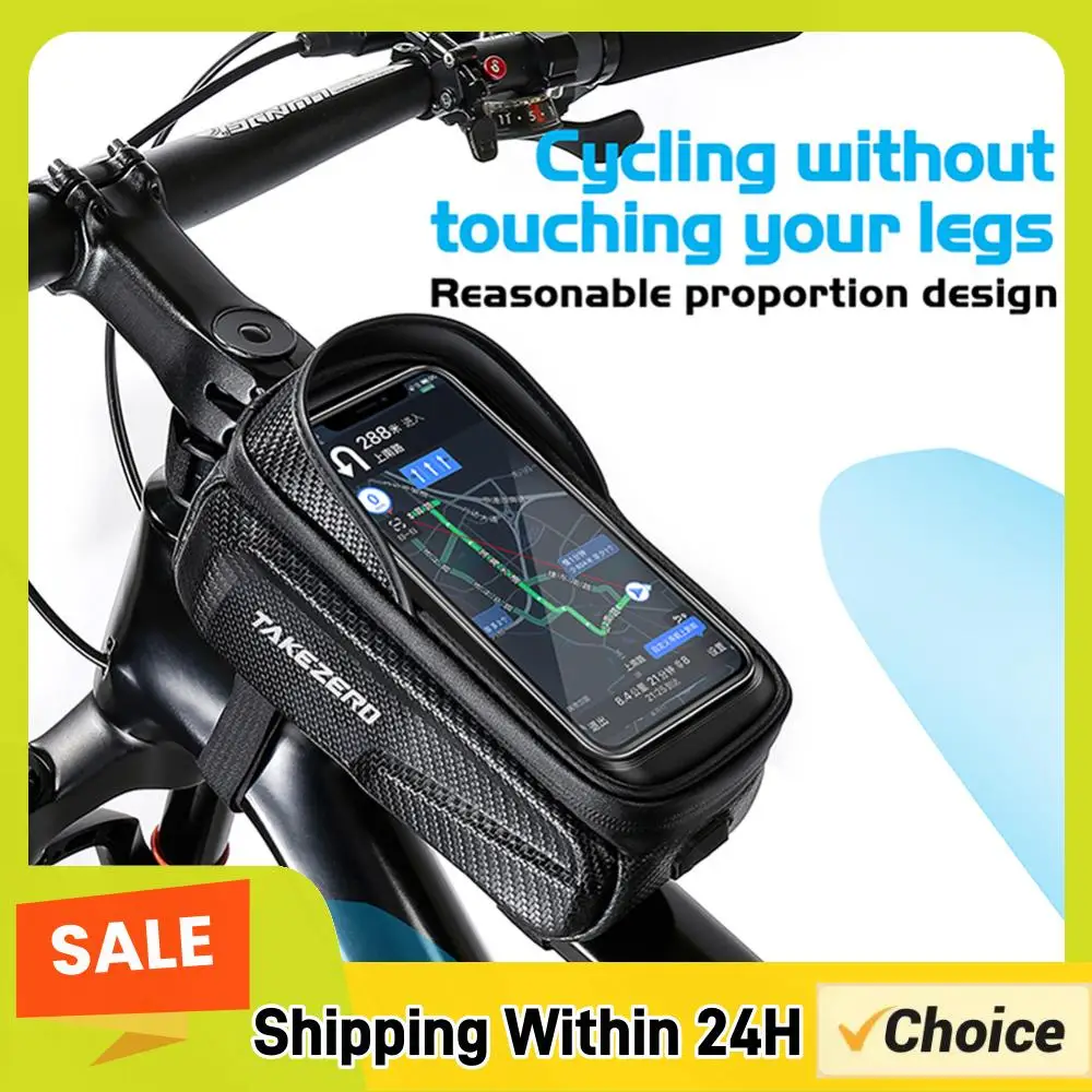Bicycle Bag For Phone Cycling Top Front Tube Frame Bag Waterproof Case Storage Touch Screen MTB Tube Hard Shell Front Beam Bag
Bicycle Bag For Phone Cycling Top Front Tube Frame Bag Waterproof Case Storage Touch Screen MTB Tube Hard Shell Front Beam Bag