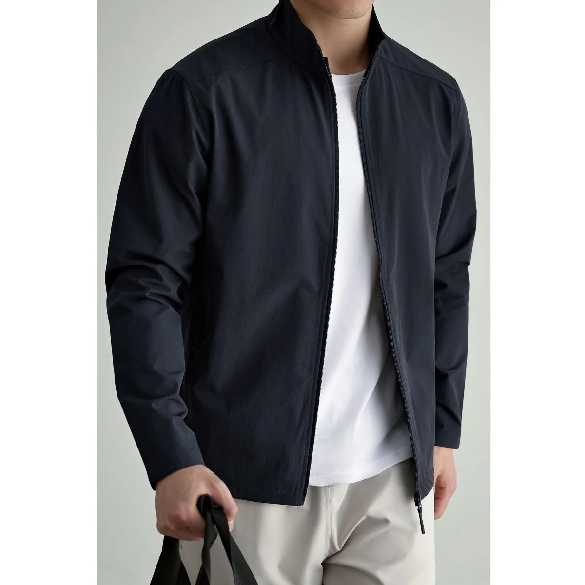 Outdoor Casual Men's Jaet Youth Adstrative Sle Premium Simple Outerwear Waterproof Polyester Fabric Zipper Decoration
Outdoor Casual Men's Jaet Youth Adstrative Sle Premium Simple Outerwear Waterproof Polyester Fabric Zipper Decoration