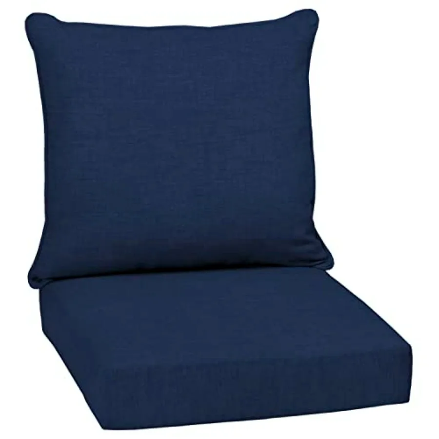 Arden Outdoor Deep Seat Cushion Set, 24 in x 24 in, Weather-Proof, Rain-Proof, Fade Resistant Patio Cushion for Chair, Sofa, an
Arden Outdoor Deep Seat Cushion Set, 24 in x 24 in, Weather-Proof, Rain-Proof, Fade Resistant Patio Cushion for Chair, Sofa, an