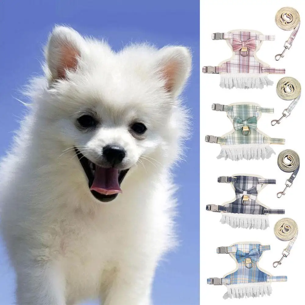 Bow Dog Collar Harness Skirt Vest Pet Dog Dress Up Harness Clothing Princess Kitten Pet Dress Sweet Cute Puppy Dog Lace Clothing
Bow Dog Collar Harness Skirt Vest Pet Dog Dress Up Harness Clothing Princess Kitten Pet Dress Sweet Cute Puppy Dog Lace Clothing