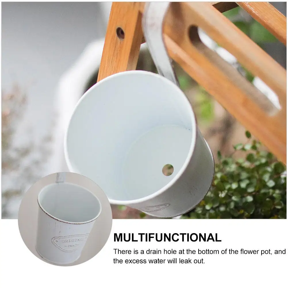 2Pcs Making Old Hanging Bucket Decorative Gardening Metal Planter Iron Sheet Balcony Flowerpot Plant Pot Retro Durable Quality
2Pcs Making Old Hanging Bucket Decorative Gardening Metal Planter Iron Sheet Balcony Flowerpot Plant Pot Retro Durable Quality