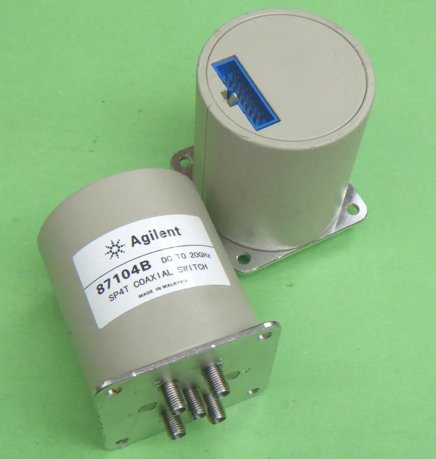 AGIIENT 87104B 87104A 87106A 87106B 20GHz 4GHZ SP4T SP6T 24V SMA TTL RF microwave coaxial switch
AGIIENT 87104B 87104A 87106A 87106B 20GHz 4GHZ SP4T SP6T 24V SMA TTL RF microwave coaxial switch