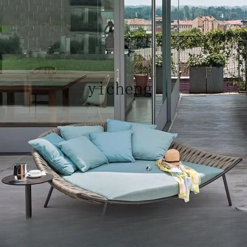 LSL Nordic Outdoor Rattan Woven Lounger Creative Courtyard Villa Terrace Outdoor Furniture
LSL Nordic Outdoor Rattan Woven Lounger Creative Courtyard Villa Terrace Outdoor Furniture