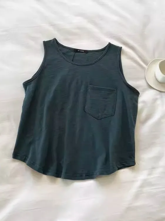 Summer Large Size 300 Pounds Hong Kong Style Retro Design Unique Color Sleeveless Vest Men's Couple T-shirt Top
Summer Large Size 300 Pounds Hong Kong Style Retro Design Unique Color Sleeveless Vest Men's Couple T-shirt Top