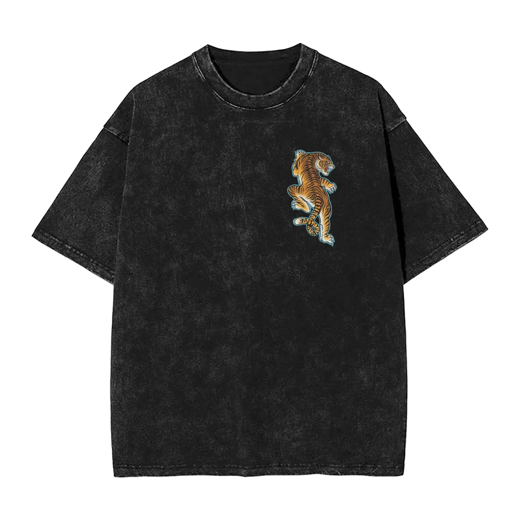 Tiger Tattoo Design T Shirts Men's 100% Cotton Humor T-Shirt Round Collar Tee Shirt Short Sleeve Clothing Party
Tiger Tattoo Design T Shirts Men's 100% Cotton Humor T-Shirt Round Collar Tee Shirt Short Sleeve Clothing Party