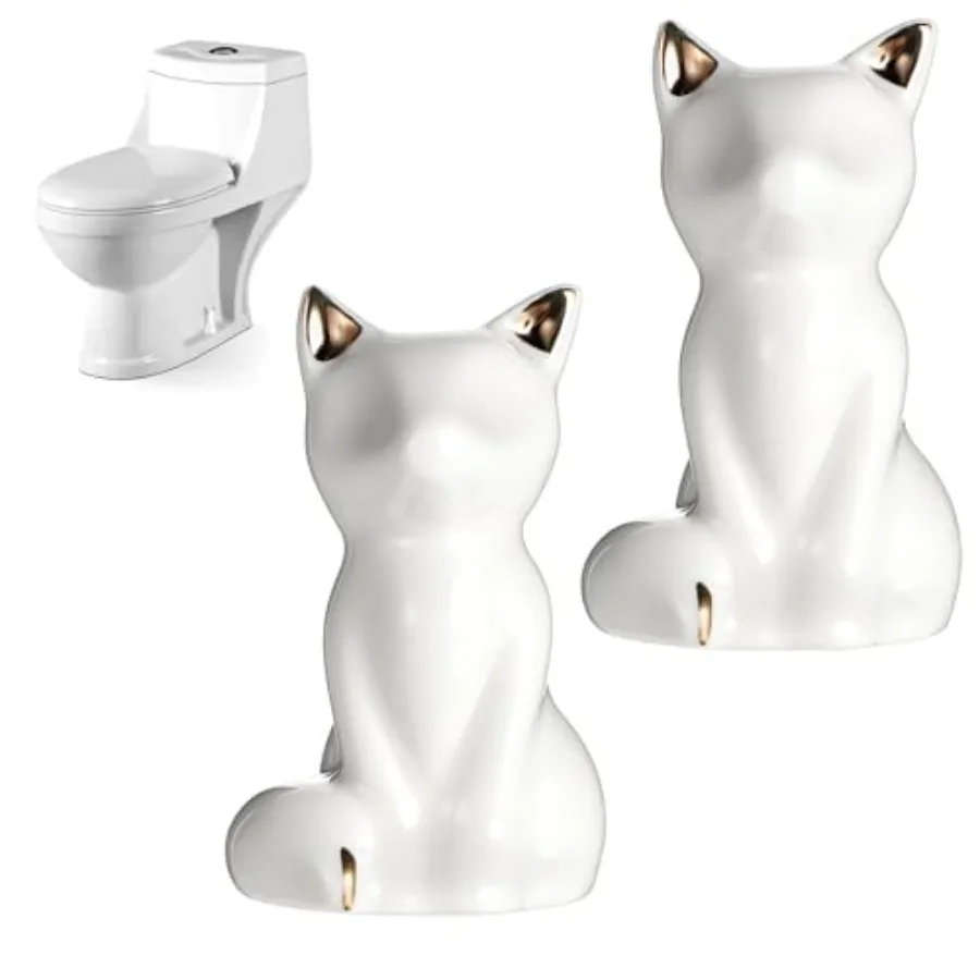 2pcs Cat Shape Toilet Screw Cover Caps White Toilet Bolt Caps Ceramic Toilet Bolt Covers Toilet Sea Turtle Replacement Parts De
2pcs Cat Shape Toilet Screw Cover Caps White Toilet Bolt Caps Ceramic Toilet Bolt Covers Toilet Sea Turtle Replacement Parts De