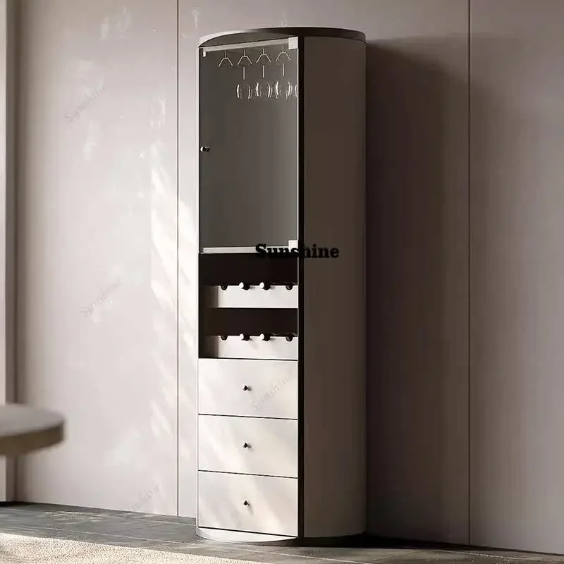 Italian light luxury wine cabinet simple living room sofa side cabinet glass red wine display cabinet FT
Italian light luxury wine cabinet simple living room sofa side cabinet glass red wine display cabinet FT