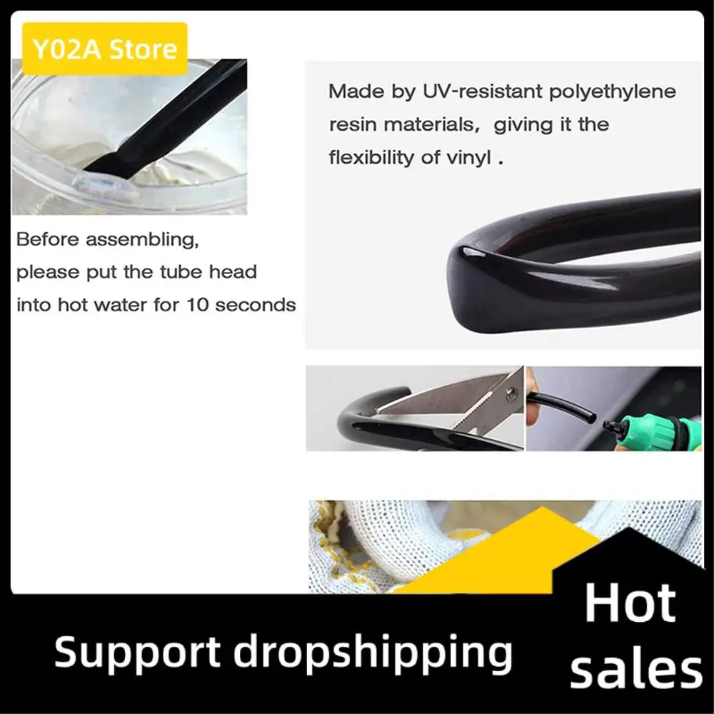 Y02A 100Pcs(50 Pairs)Garden Irrigation Kit Adjustable Atomization Dripper & 1X 30M Meter 1/4 Inch Blank Distribution Pipe
Y02A 100Pcs(50 Pairs)Garden Irrigation Kit Adjustable Atomization Dripper & 1X 30M Meter 1/4 Inch Blank Distribution Pipe