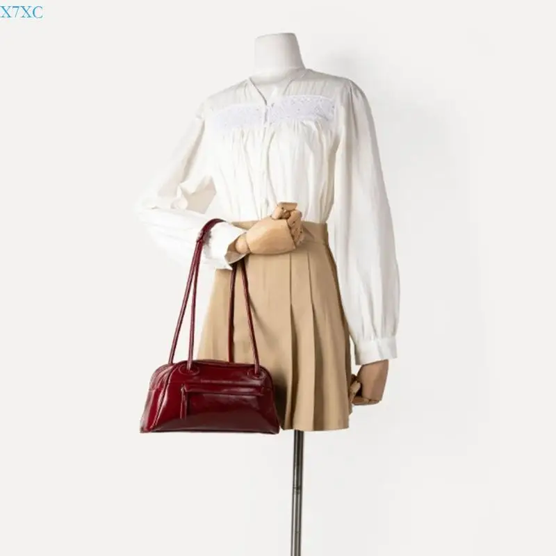 X7XC Women Armpit Bag PU Leather Handbag Autumn Winter Shoulder Bag Fashion Underarm Bag
X7XC Women Armpit Bag PU Leather Handbag Autumn Winter Shoulder Bag Fashion Underarm Bag