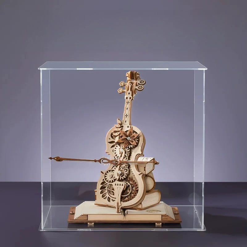 Secret cello music box 3d wooden puzzle DIY handmade birthday gift music box for girlfriend
Secret cello music box 3d wooden puzzle DIY handmade birthday gift music box for girlfriend