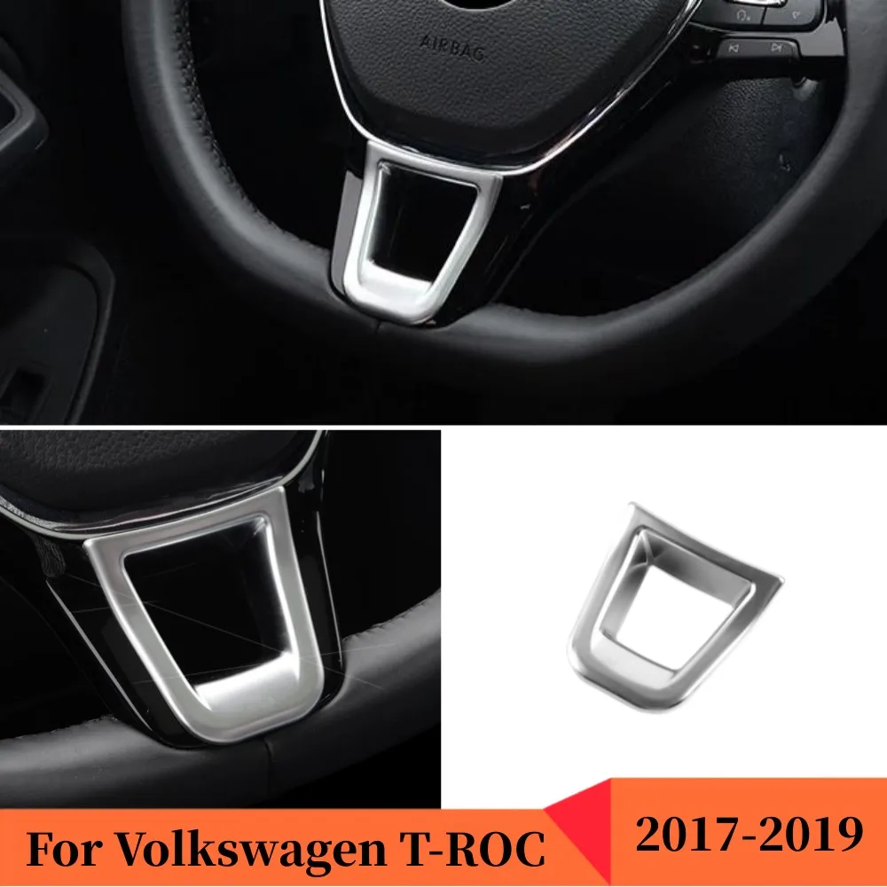For Volkswagen VW TROC T-ROC 2017-2019 ABS Matte Interior Steering Wheel Button Cover Decoration Trim Car Styling Accessories
For Volkswagen VW TROC T-ROC 2017-2019 ABS Matte Interior Steering Wheel Button Cover Decoration Trim Car Styling Accessories