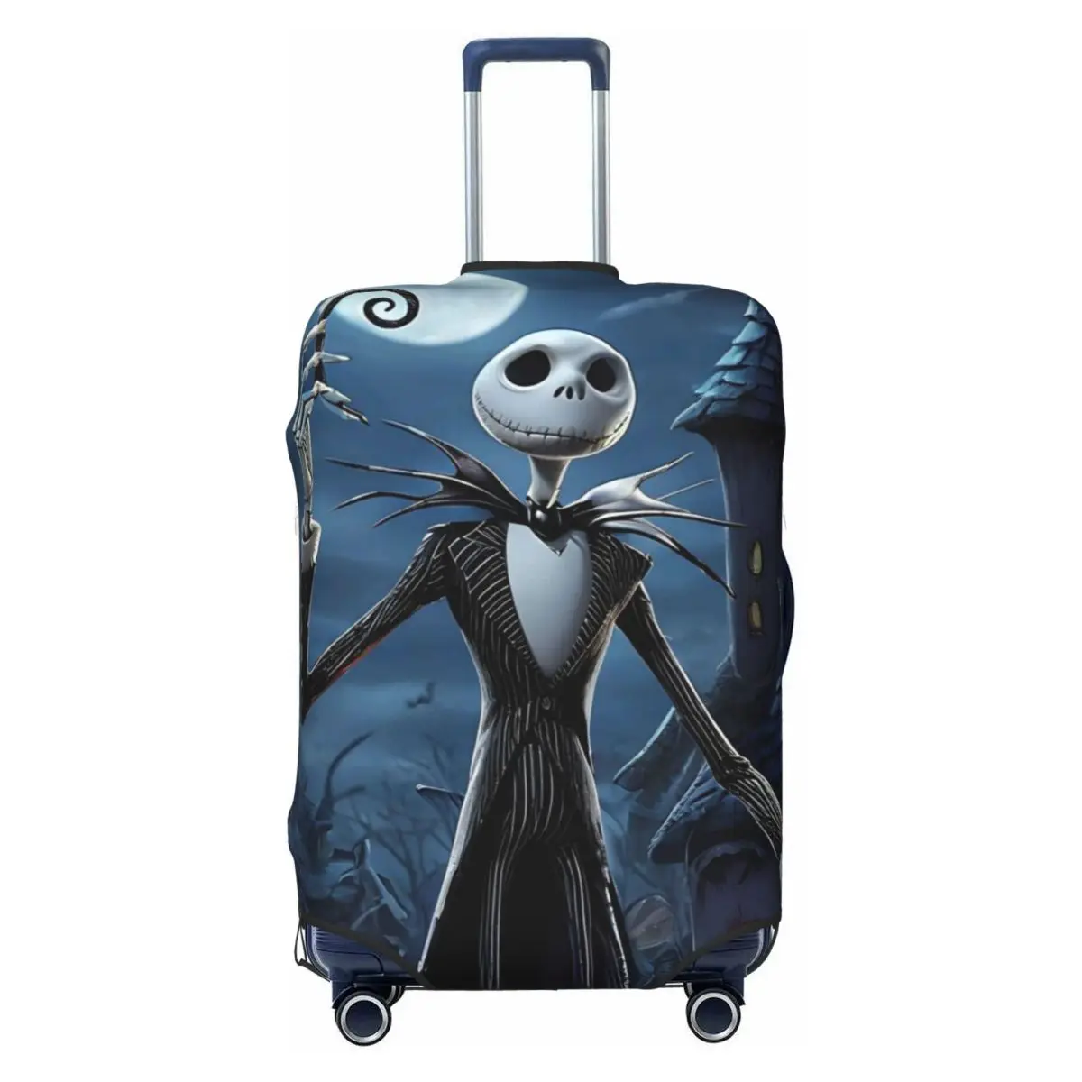 Custom The Nightmare Before Christmas Luggage Cover Cute Gothic Jack Skellington Suitcase Protector Covers Suit For 18-32 inch
Custom The Nightmare Before Christmas Luggage Cover Cute Gothic Jack Skellington Suitcase Protector Covers Suit For 18-32 inch