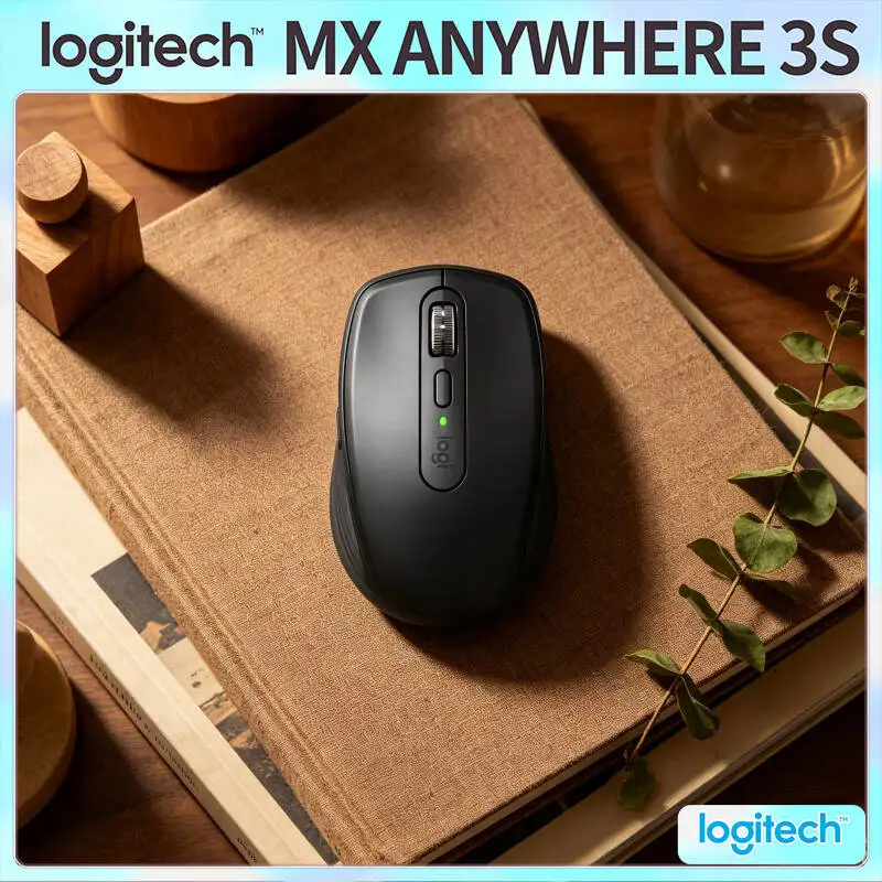 Wireless MX Anywhere 3S - Darkfield 8K DPI, MagSpeed Scroll, USB-C Fast Charge, Great for Flower Field Research & Remote Office
Wireless MX Anywhere 3S - Darkfield 8K DPI, MagSpeed Scroll, USB-C Fast Charge, Great for Flower Field Research & Remote Office