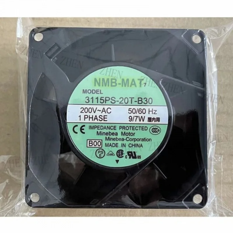 Y 1PC New for NMB 3115PS-20T-B30 200V 9/7W aluminum frame AC fan # QW.
Y 1PC New for NMB 3115PS-20T-B30 200V 9/7W aluminum frame AC fan # QW.