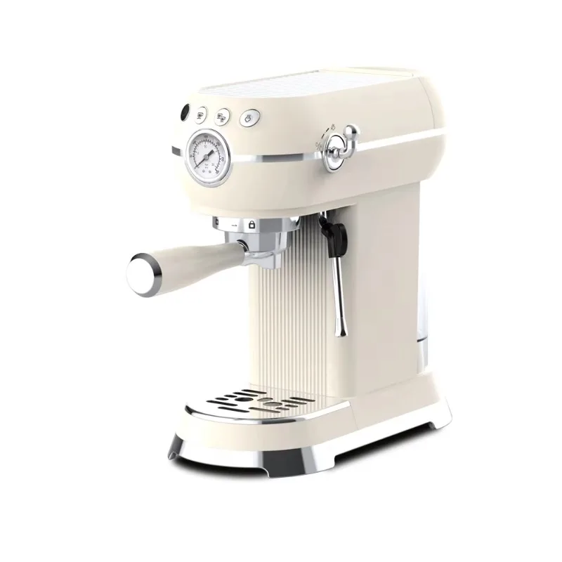 Best Selling Retro Style Espresso Machine Stainless Steel Home Coffee Bean and Grind Coffee Adapter
Best Selling Retro Style Espresso Machine Stainless Steel Home Coffee Bean and Grind Coffee Adapter