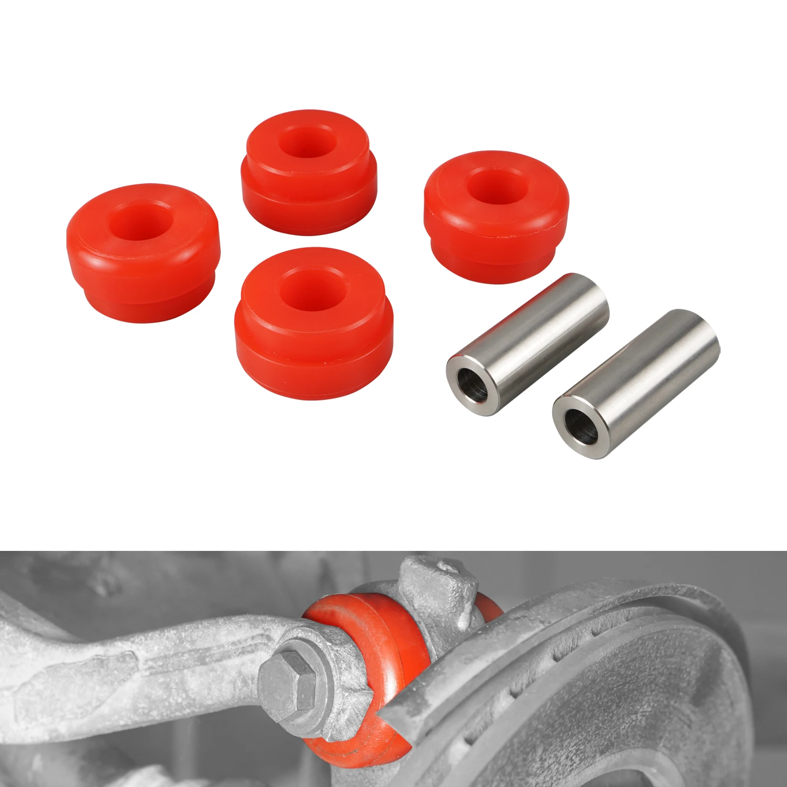 BEVINSEE Rear Upper Outer Control Arm Bushing For BMW E36 E46 Z4 E85 Replaces 33326775551 33321140345 33321138722
BEVINSEE Rear Upper Outer Control Arm Bushing For BMW E36 E46 Z4 E85 Replaces 33326775551 33321140345 33321138722