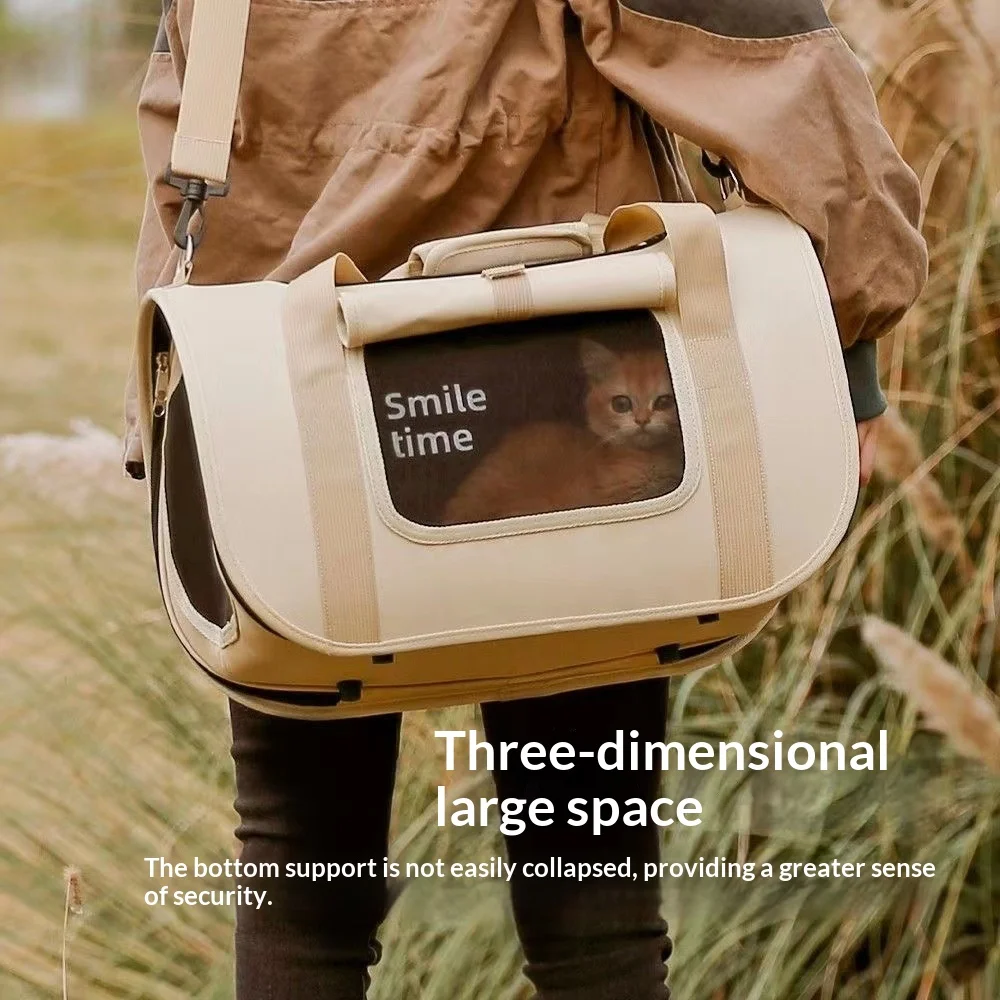 Top New Foldable Portable Large Capacity Cat Dog Carrier, Handheld Crossbody Car Travel Bag for Outdoor Pets
Top New Foldable Portable Large Capacity Cat Dog Carrier, Handheld Crossbody Car Travel Bag for Outdoor Pets