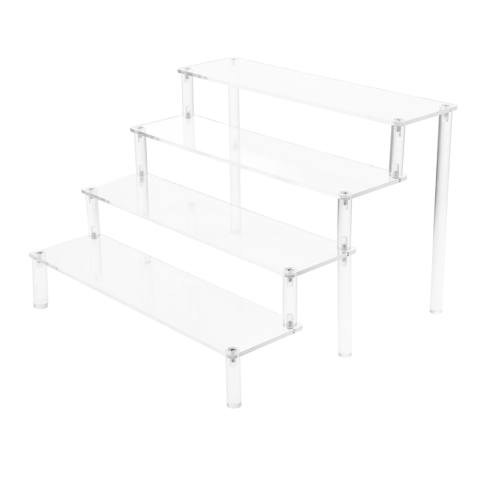 Acrylic Storage Rack Transparent Display Shelf Figures Collection Holder Multiple Layers Smooth Polishing Reusable
Acrylic Storage Rack Transparent Display Shelf Figures Collection Holder Multiple Layers Smooth Polishing Reusable