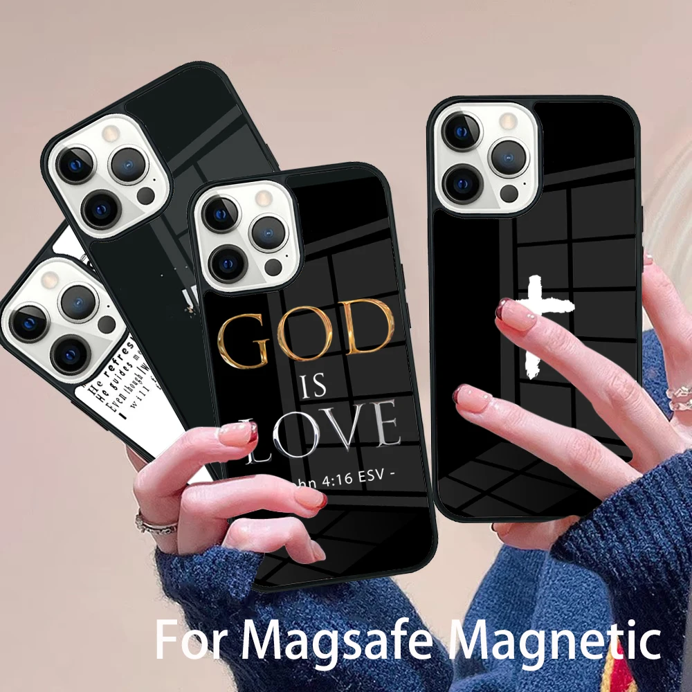 Bible Jesus Christian Quotes Phone Case Magesafe Magnetic Wireless Charge Cover For IPhone 16 11 12 13 14 15 Pro Max Plus Mini
Bible Jesus Christian Quotes Phone Case Magesafe Magnetic Wireless Charge Cover For IPhone 16 11 12 13 14 15 Pro Max Plus Mini