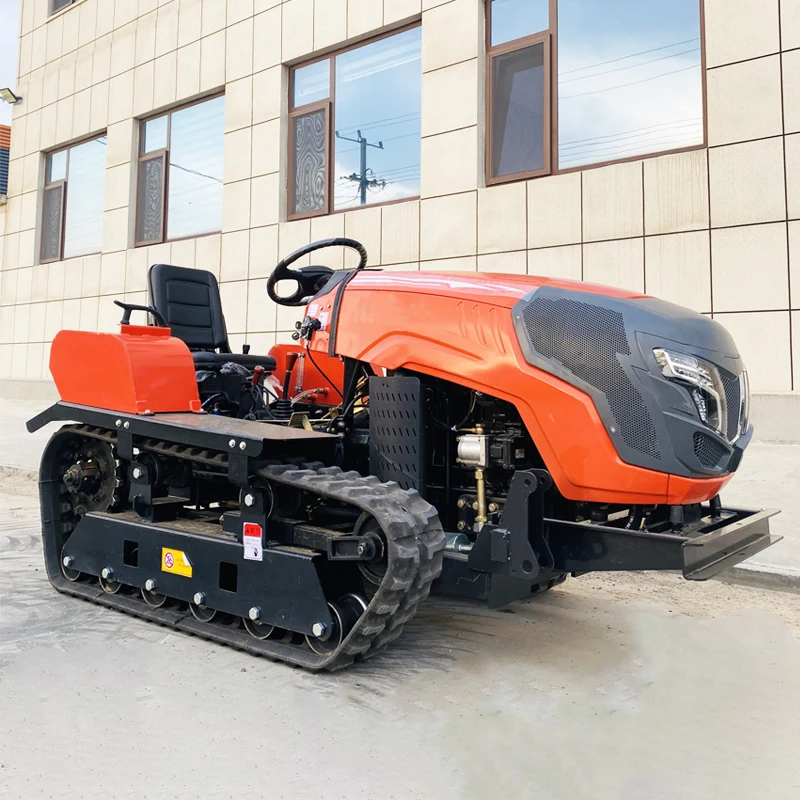 Customized Crawler rotary tiller, multifunctional mini tiller, 60 HP crawler tractor, high-power cultivator
Customized Crawler rotary tiller, multifunctional mini tiller, 60 HP crawler tractor, high-power cultivator